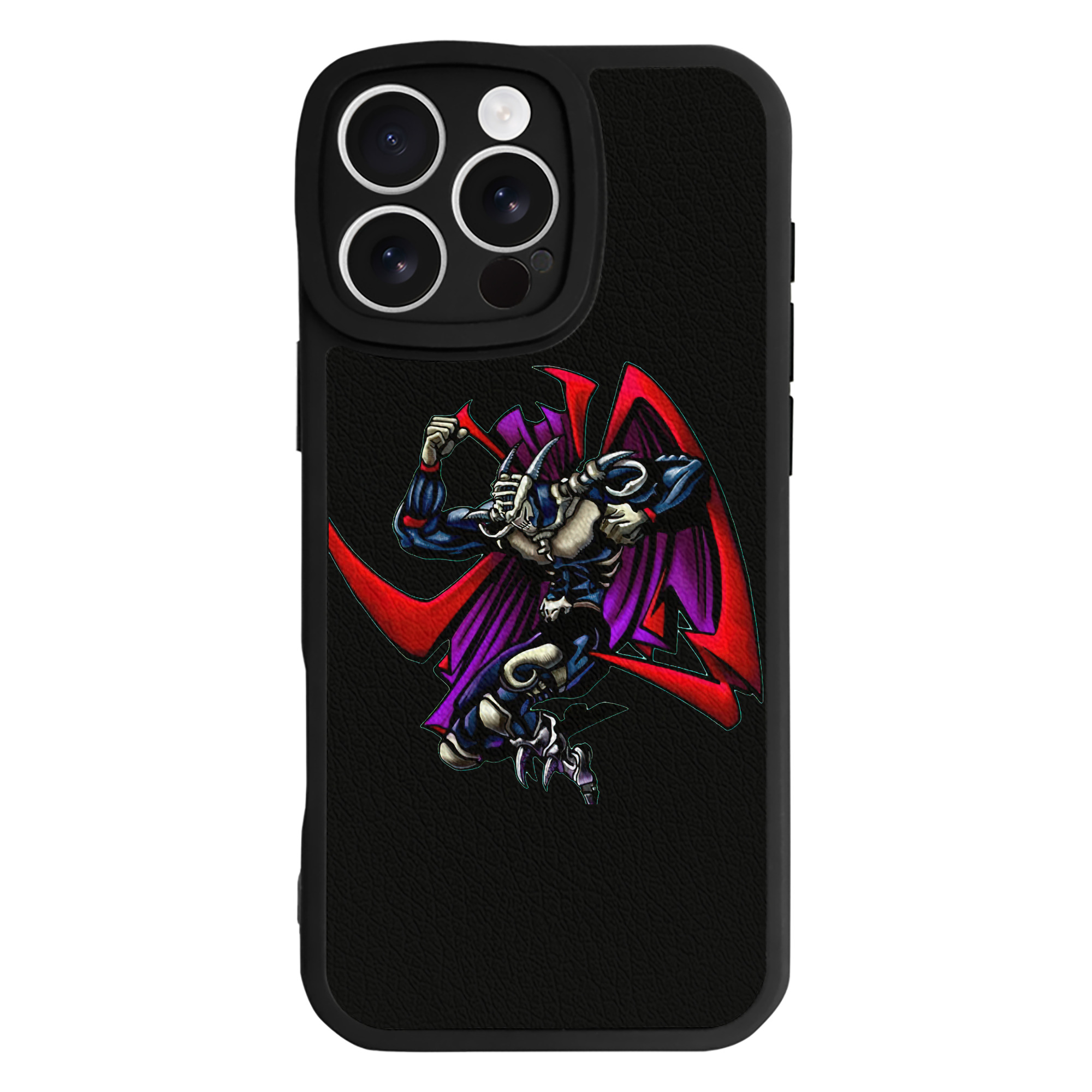 遊☆戯☆王 Yu-Gi-Oh! 【iPhone 16シリーズ対応】シリコンスマホケース（レザー調） 材質：シリコン